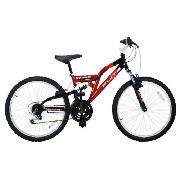 Flite Tornado Boys 24 Dual Suspension Bike