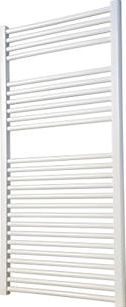 Flomasta, 1228[^]3373D Flat Ladder Towel Radiator White 1200 x