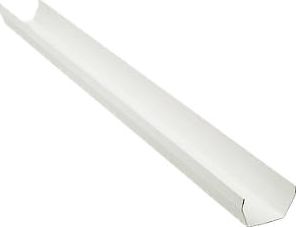 FloPlast, 1228[^]16271 Square Line Gutter 114mm White Pack of 6 16271