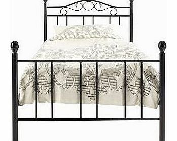 Andorra Metal Bed Frame - 3ft Single - Black finished