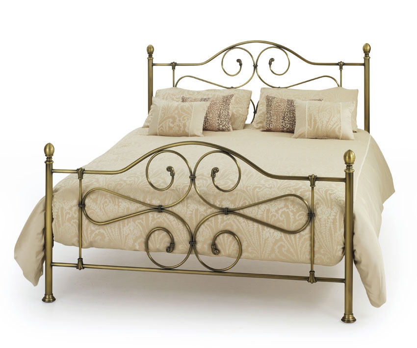 Antique Brass King Size Bedstead