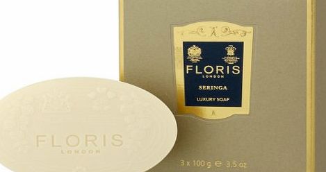 Floris London Seringa Luxury Soap Collection 3 x 100 g