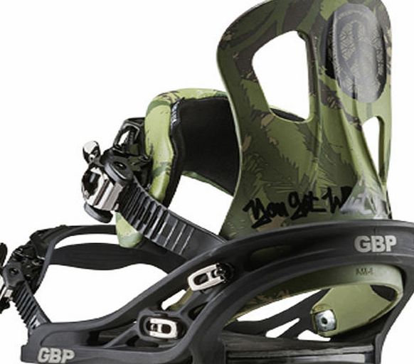 Flux Mens Flux TT Snowboard Bindings - JSLV Camo