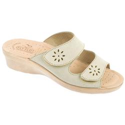 Fly Flot Womens Margo Suede Upper Leather Lining Casual in Black, Light Blue, Pink, Taupe