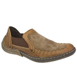 Male London Matt Suede Upper in Beige