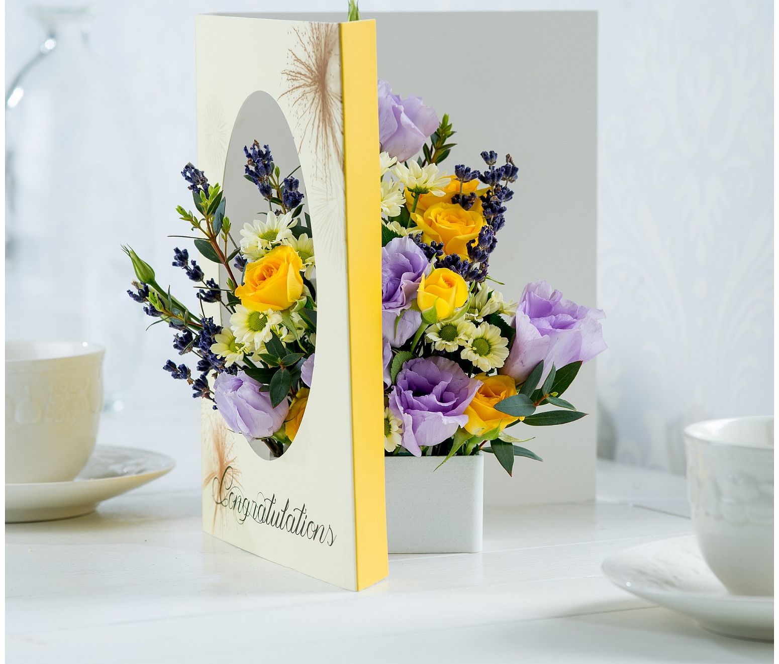 Congratulations Delight FloralCard