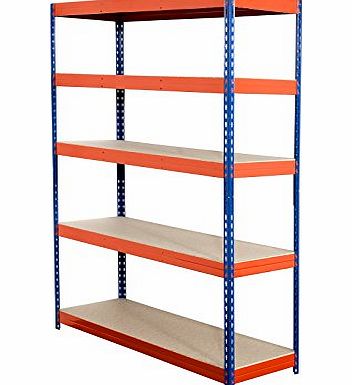 FM Racking 120cm Wide Extra-Large Warehouse Steel Racking bays / Utility / Shed / Garage Storage System