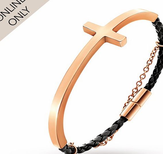 Folli Follie Carma Rose Gold PU Bracelet 5010.2458