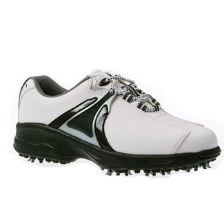 Footjoy JUNIOR GOLF SHOE (WHITE/BLACK/SILVER) 1