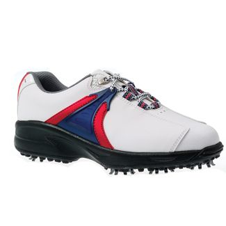 Footjoy JUNIOR GOLF SHOE (WHITE/RED/BLUE) 1