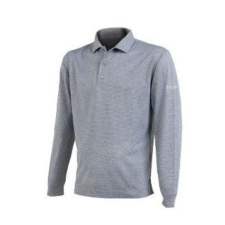 Footjoy PERFORMANCE PRODRY PIQUE LONG SLEEVED GOLF SHIRT Grey / Medium