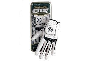 WEATHERSOF GTX LADIES GOLF GLOVE RIGHT HAND PLAYER / WHITE/BEIGE / MEDIU