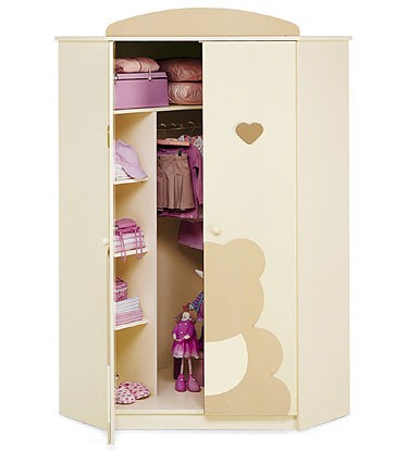 Bambino Legno Armadiotto Corner Wardrobe