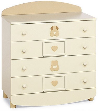 Bambino Legno Favola Four Drawer Chest