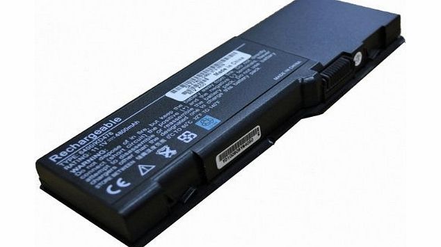 11.10V,6600mAh, 9 cells, Li-Ion, Replacement Laptop Battery For Dell Inspiron 1501, Inspiron 6400, Inspiron E1505, Latitude 131L, Vostro 1000 Brand New