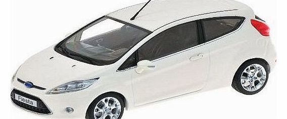 Ford 1:43 Scale 2008 Fiesta (White)