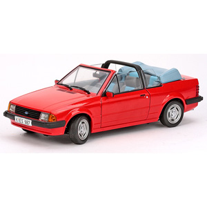 ford Escort Mk3 GI Cabriolet 1984 Sunburst Red