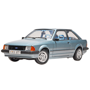 Escort Mk3 GI Saloon 1981 Arctic Blue