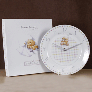 Forever Friends Porcelain Clock