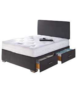 Firenza Trizone Double Divan Bed - 4