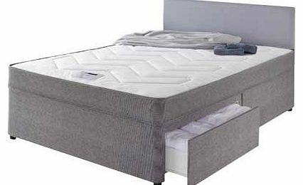 Truro Ortho Double 2 Drw Divan Bed