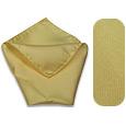 Forzieri Light Yellow Silk Pocket Square