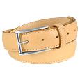 Natural Color Calfskin Leather Belt