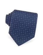 Forzieri Tonal Dots Woven Silk Tie