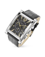 Forzieri Wall Street - Black Dial Chronograph Date Watch