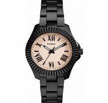 Fossil Ladies Cecile Black Steel Bracelet Watch