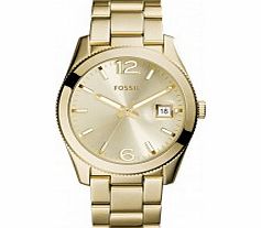 Fossil Ladies Perfect Boyfriend Gold Watch