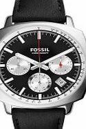 Fossil Mens Haywood Chronograph Black Watch