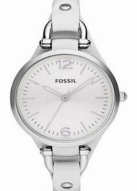 Fossil Womens Quartz Watch Ladies Dress ES2829 with Leather Strap