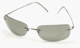 Titanium Sunglasses - Green Lens