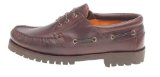 Quayside Denver Leather Deck Shoe Oak/Chestnut 41