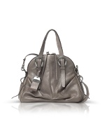 Dulcie - Calf Leather Bowler Bag