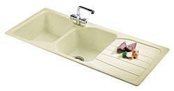 Franke COG621CPACK Calypso Sink and Danube Tap Pack