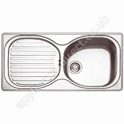 Nobel Single Bowl Sink with Left Hand Drainer