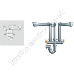 Franke Plumbing Kit for Triple Bowl Sink