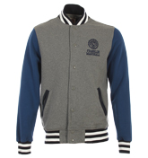 Franklin and Marshall Grey Varsity Jacket