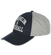 Franklin and Marshall Navy and Grey Baseball Cap