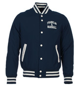 Franklin and Marshall Navy Nylon American Fleece