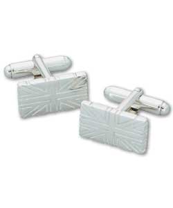 Definitive Sterling Silver Mens Cufflinks