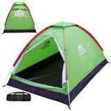 Freespace 2 Man single Skinned Green Tent