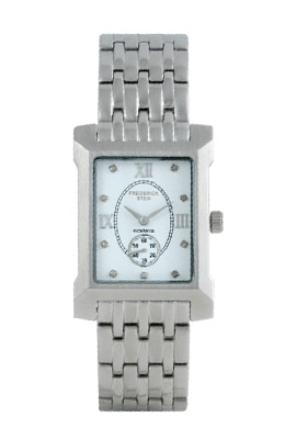 Freiderick Stein EXCELLENCE Diamond Steel White Dial Gents FS0083G