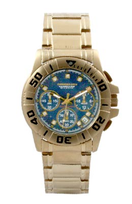 Freiderick Stein VANGUARD Diamond Gold Blue Gents FS0094G