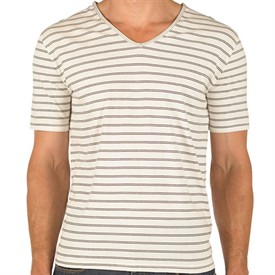 Mens Belt Stripe T-Shirt Cuba