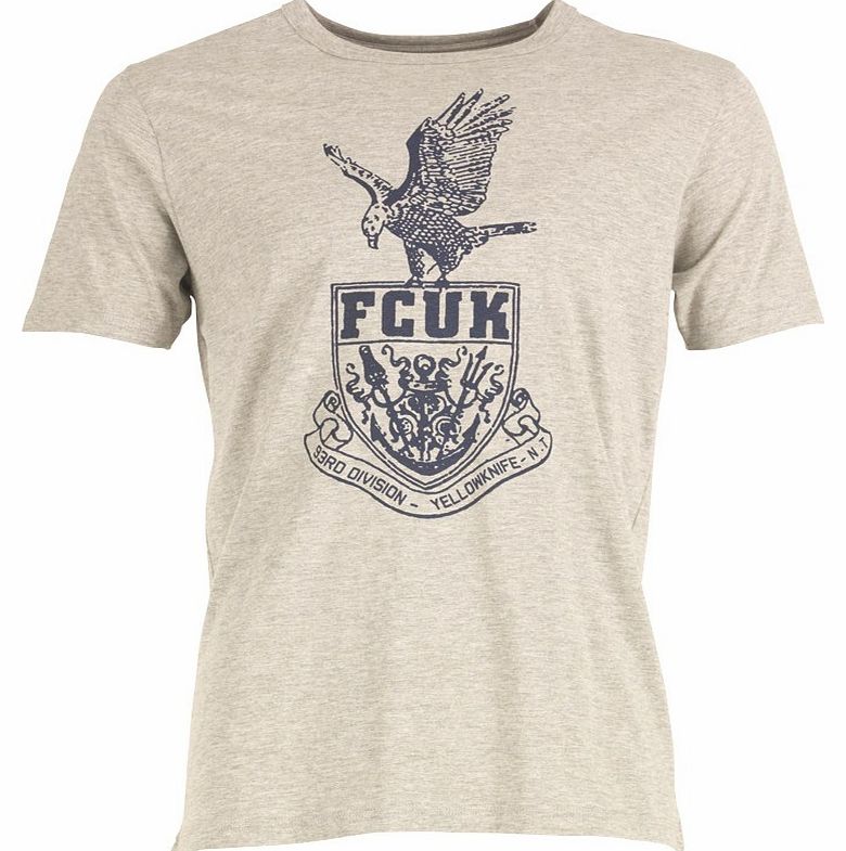 Mens River T-Shirt Grey