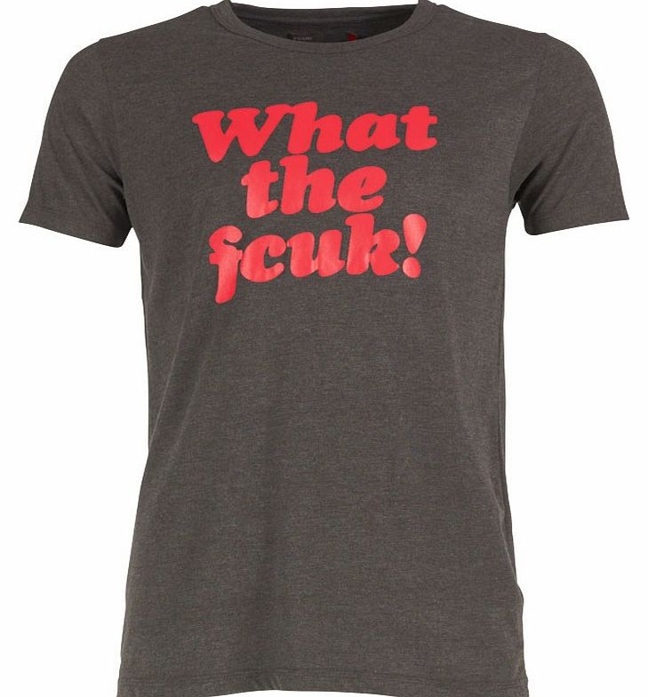 Mens WTF T-Shirt Charcoal