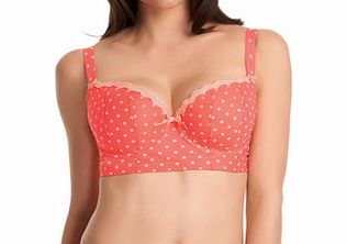 Freya Patsy coral longline bra